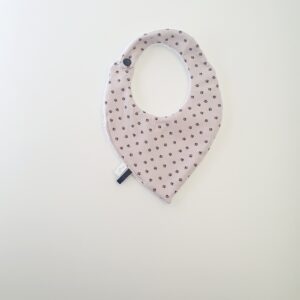 Bavoir bandana pattes de chat