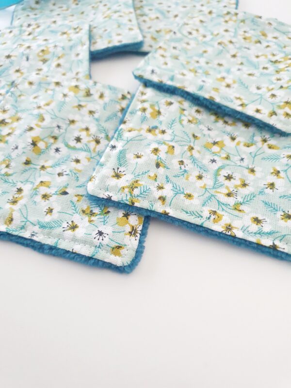 Lot lingettes lavables cerisier /Bambou OEKO-TEX – Image 4