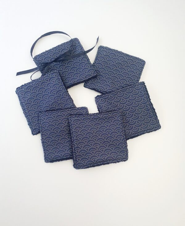 Lot lingettes lavables Kanagawa/Bambou OEKO-TEX – Image 4
