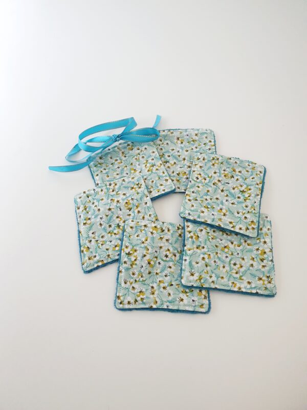 Lot lingettes lavables cerisier /Bambou OEKO-TEX – Image 3