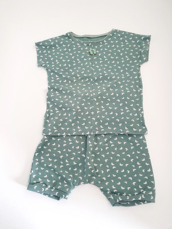 T-Shirt papillons green 3 ans – Image 7