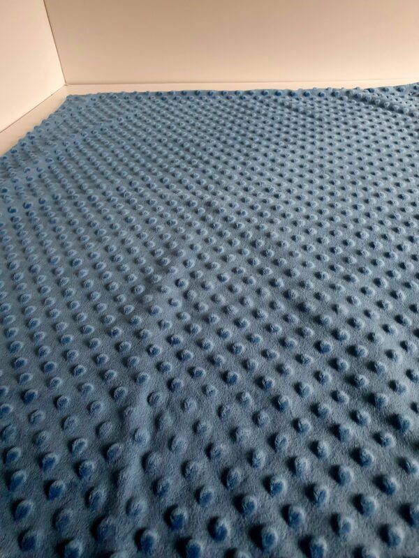 Couverture bleu paon – Image 3