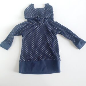 Sweat à capuche  12 mois Blue Shine