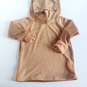 Sweat à capuche  24 mois Caramel