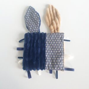 Doudou étiquettes Asanoha