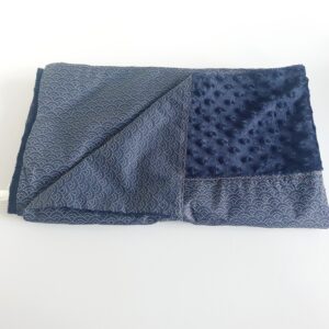 Couverture bleu nuit Kanagawa