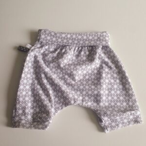 Bermuda évolutif  3 mois blanc gris